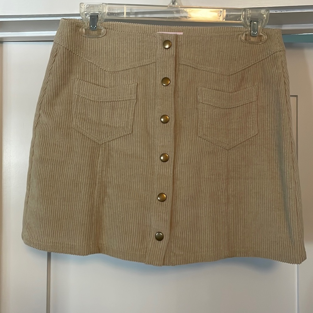 Corduroy Skirt